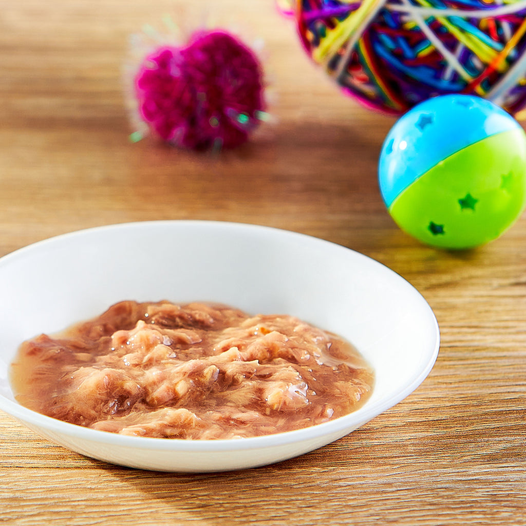 Pure Balance Pro+ Skin and Coat Tuna and Salmon Recipe in Broth, 1.4 oz