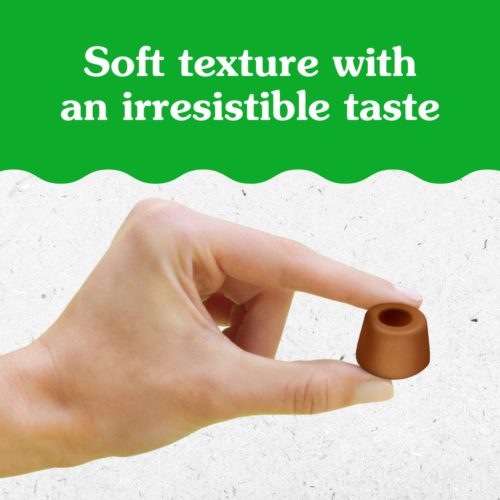 Feline Greenies Pill Pockets For Cats Natural Soft Cat Treats, Chicken Flavor, 1.6 Oz. Pack (45 Treats)