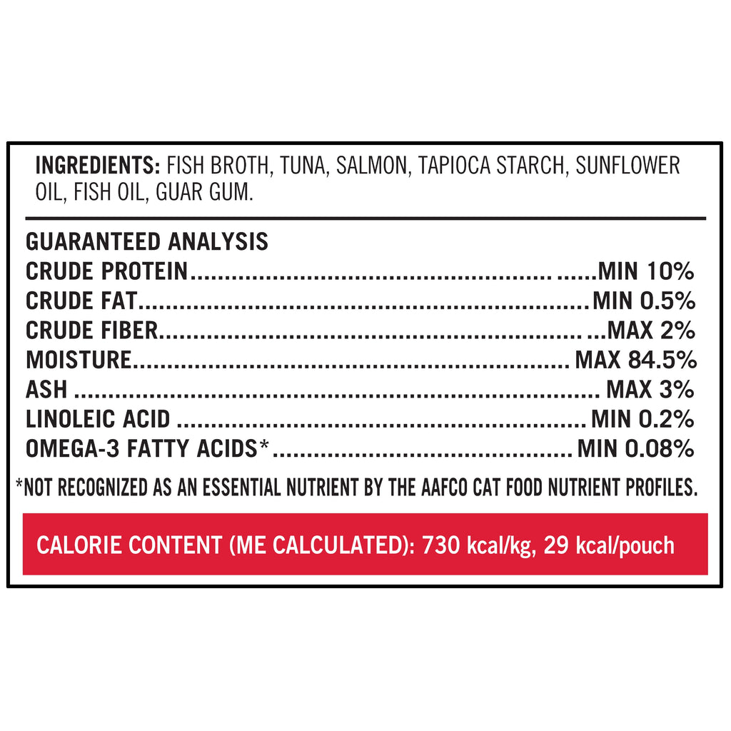 Pure Balance Pro+ Skin and Coat Tuna and Salmon Recipe in Broth, 1.4 oz