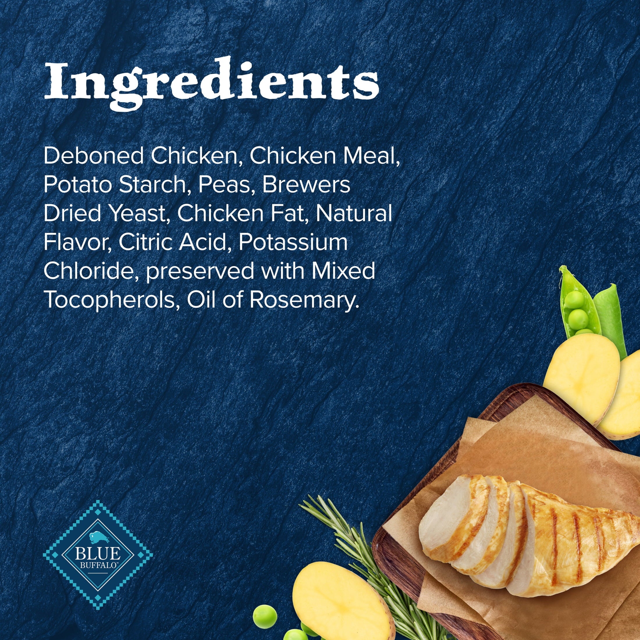 Blue Buffalo Wilderness High Protein Natural Crunchy Cat Treats, Tasty Chicken, 2-oz. Bag